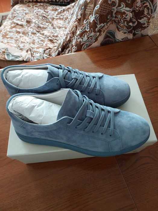 Кеди чоловічі блакитні LEGIT