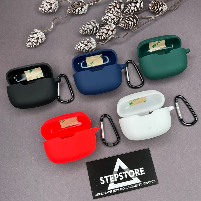 Чехол для наушников JBL Wave Beam 2 с карабином толстый противоударный