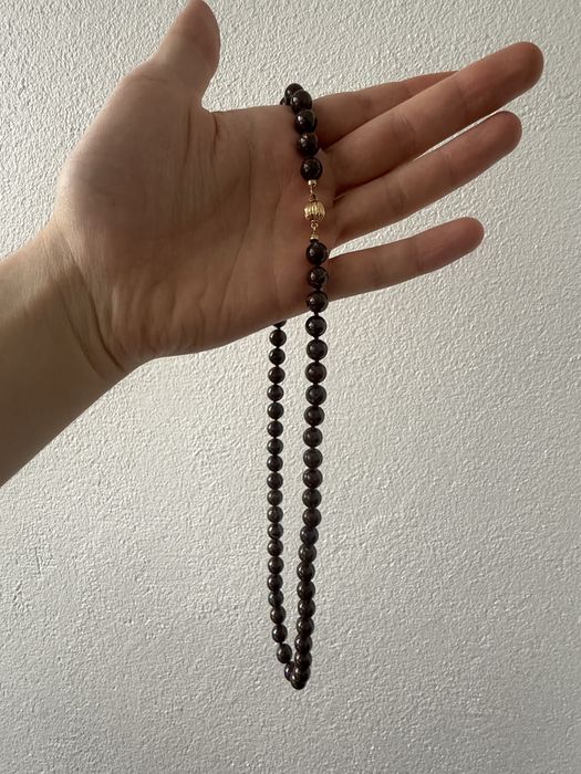 Kolia złoto 585 Naturalne opale