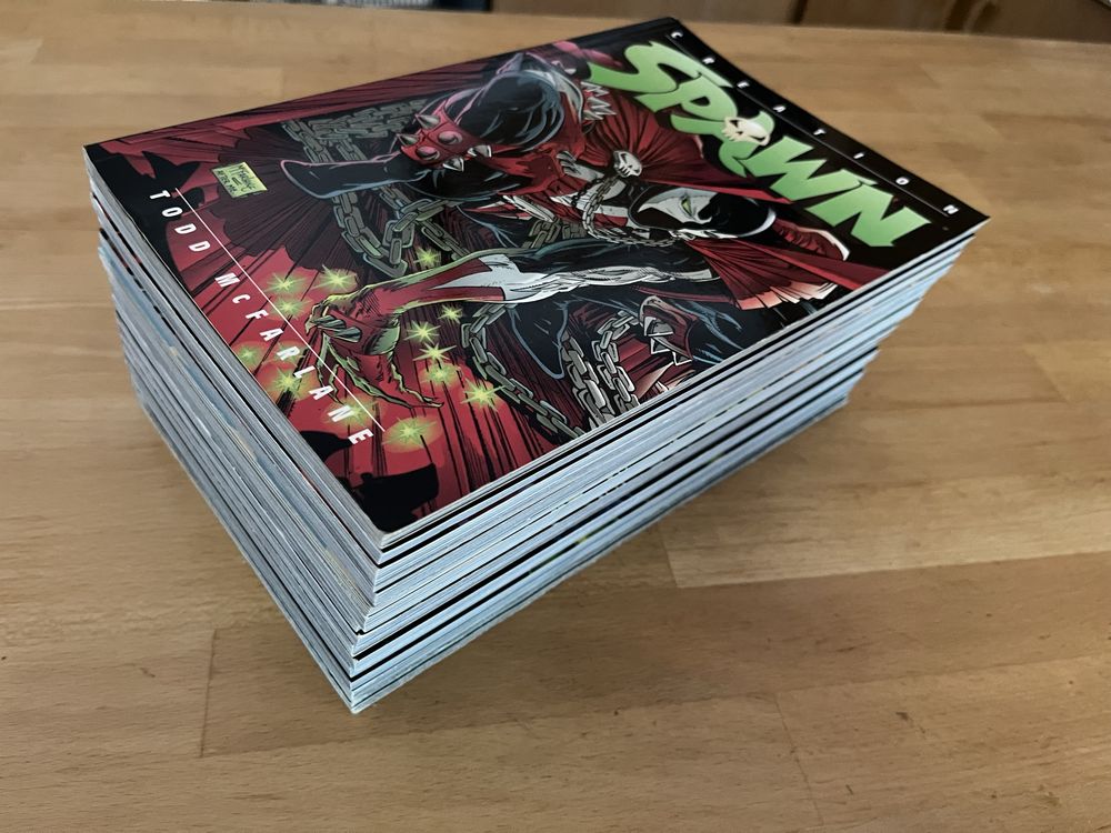 15 x Spawn UK Todd McFarlane Komplet UNIKATY