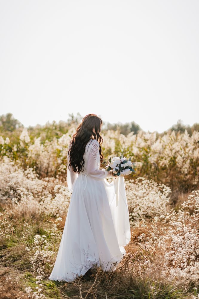 Свадебное платье в  Бохо стиле Весільна сукня