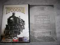 Gra komputerowa na 2 CD ROM-ach Railroad TYCOON II