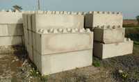 Bloki betonowe oporowe - używane