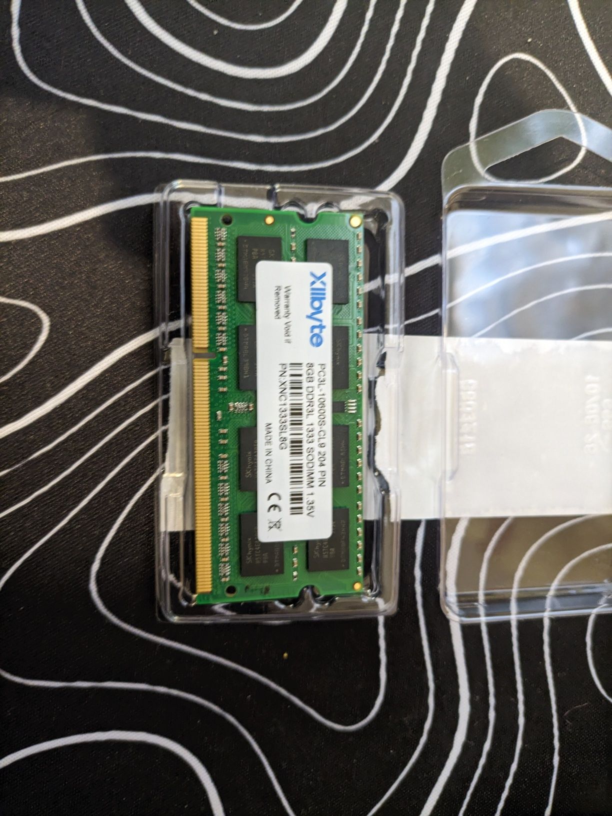 Оперативна пам'ять для ноутбука 8gb ddr3l 1333 1.35v