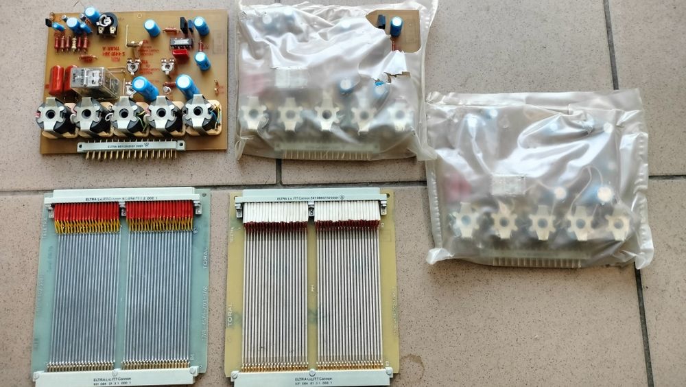 Eltra płytki Radmor UNITRA stara elektronika