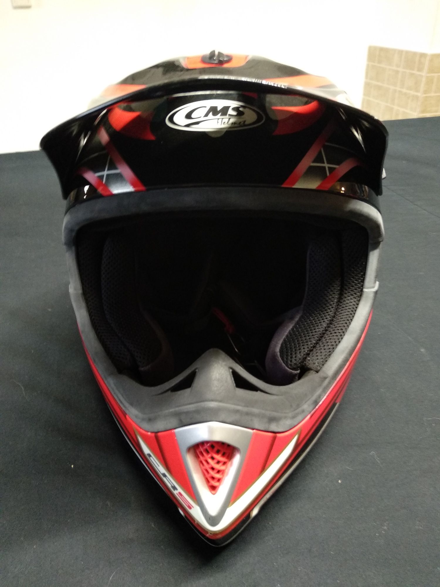 Capacete motocross criança CMS