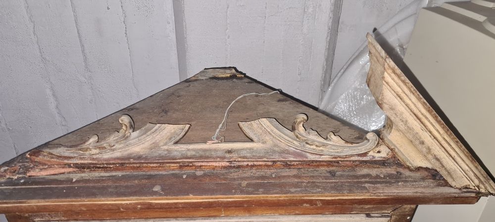 Pequena Cantoneira vitrine vintage - negociável