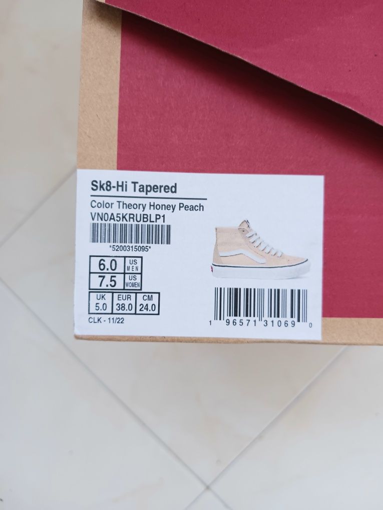 Botas Novas Vans