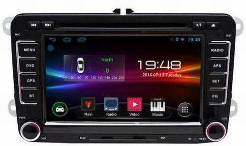 2din Android 6, 16 Gb магнітола VW Skoda Seat