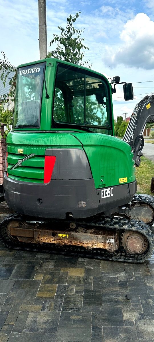 Екскаватор Volvo EC 35 з Німеччин 2014 року и