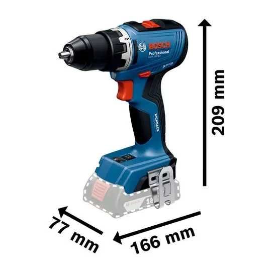 Bosch GSR 18V-65 C Wiertarko-wkrętarka 18V Zestaw 2x5.0Ah L-BOXX