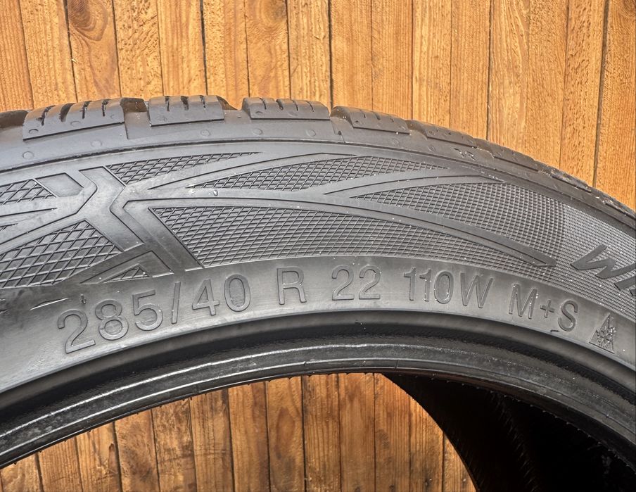 Комплект шин 285 40 R22 Vredenstein WINTRAC PRO, ЗИМА, 2022 рік
