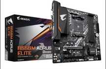 Материнська плата Gigabyte B550M Aorus Elite
