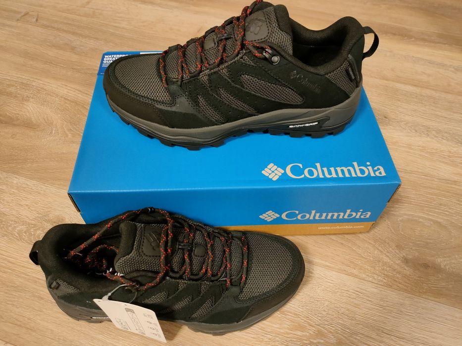 Okazja! NOWE Buty trekkingowe męskie Columbia Redmond IV Low WP