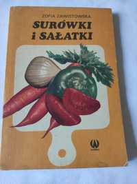 Surówki i sałatki Z. Zawistowska książka zdrowe przepisy