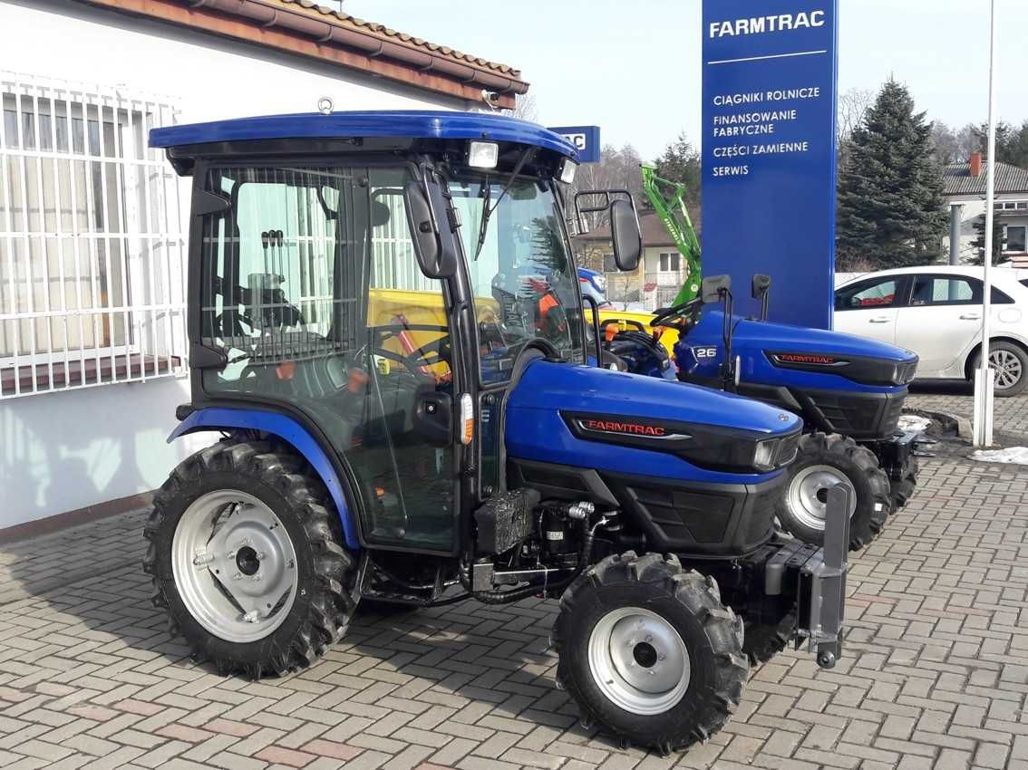 Farmtrac mini traktor 25KM 4x4 ciągnik ogrodowy komunalny szer 103, 0%