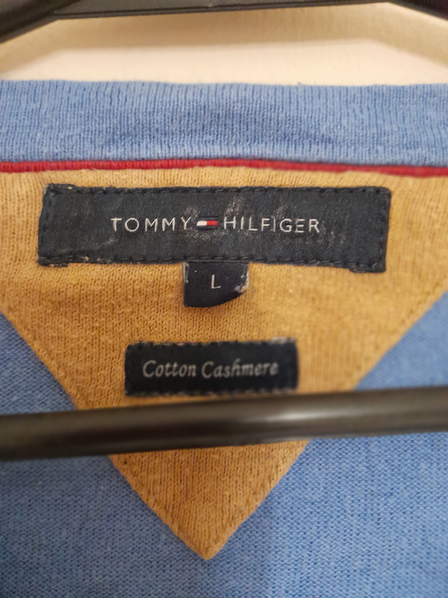 Tommy Hilfiger sweterek z kaszmirem L męski