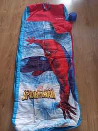 Śpiwór dziecięcy 2 w 1 z materacem dmuchanym Spiderman