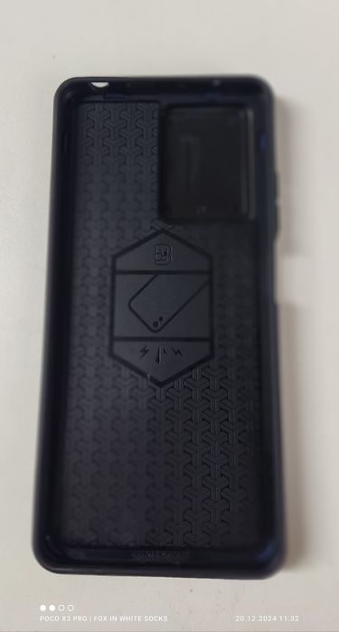 Захисний чохол на Xiaomi Redmi Note 12 Pro 5G синій.