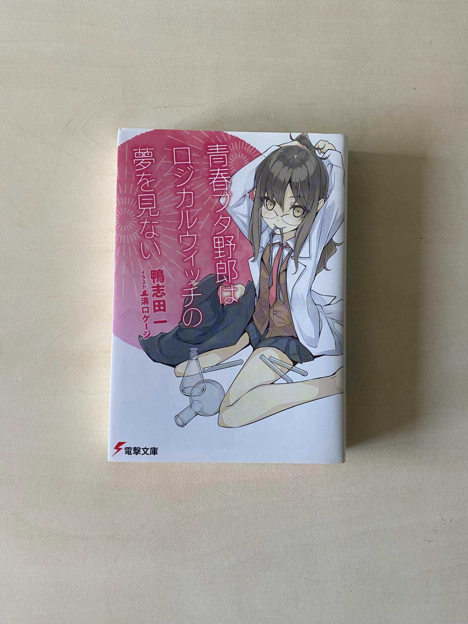 Light Novel Rascal Does Not Dream TOM/VOL 1-3 po japońsku/in japanese