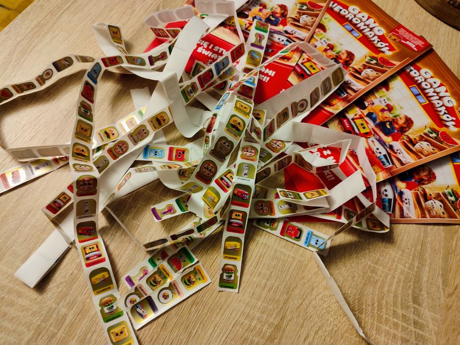 Naklejki 160szt Gang Biedroniaków Biedronka