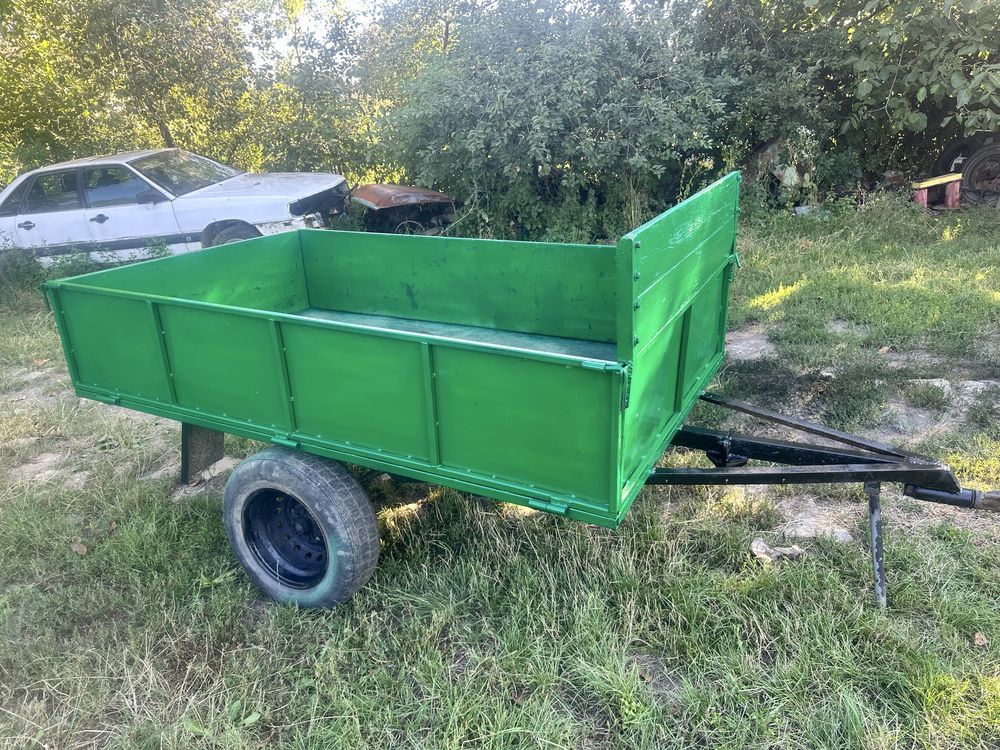 Причеп до мотоблока та міні-трактора