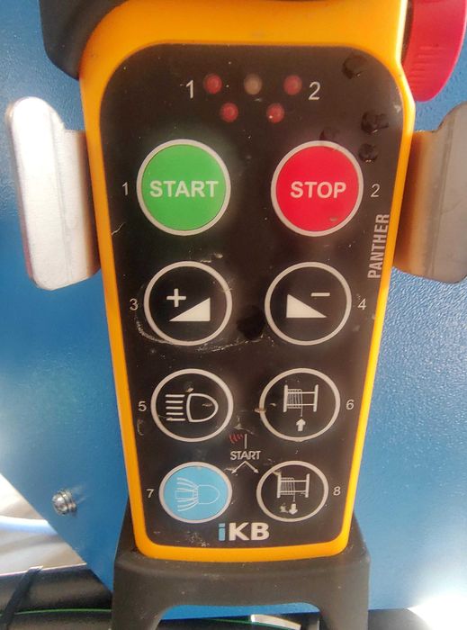 Wuko Tajfun 150/80 odchylany bęben zdalne sterowanie