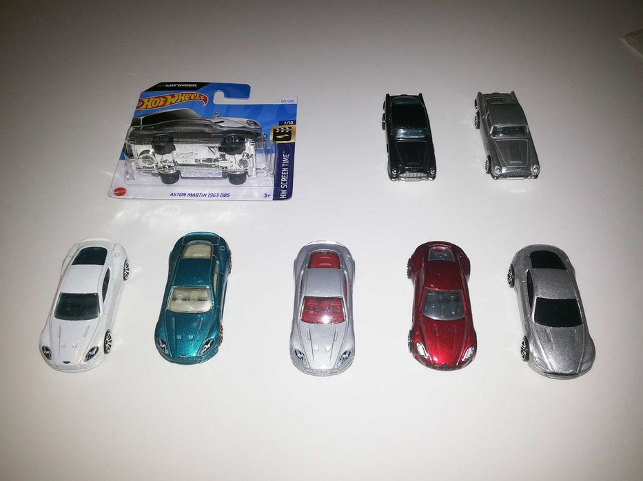 Aston Martin - Hot Wheels - Matchbox - Majorete -  Carros de Coleção