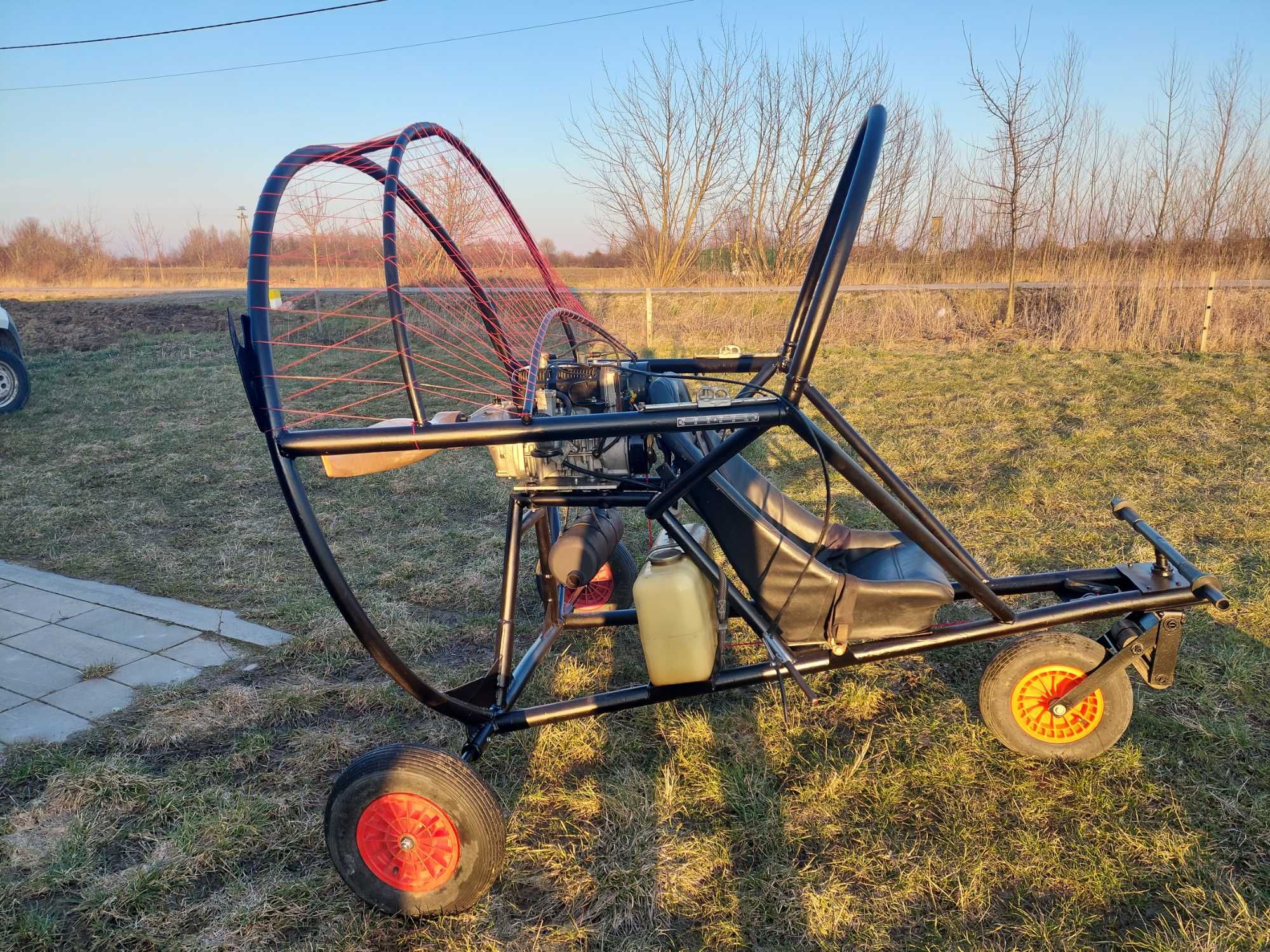 Motoparalotnia  ppg wozek dural silnik rotax 447