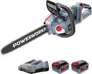 Piła łańcuchowa akumulatorowa Powerworks PD20X2CS 40V zestaw