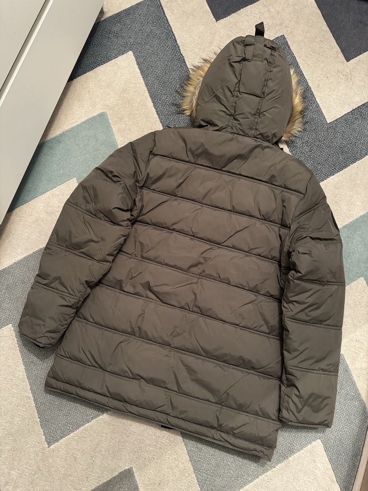 Kurtka zimowa Pitbull parka męska z kapturem Kingston ll