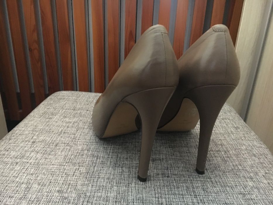 czółenka szpilki NINE WEST skóra rozmiar 38