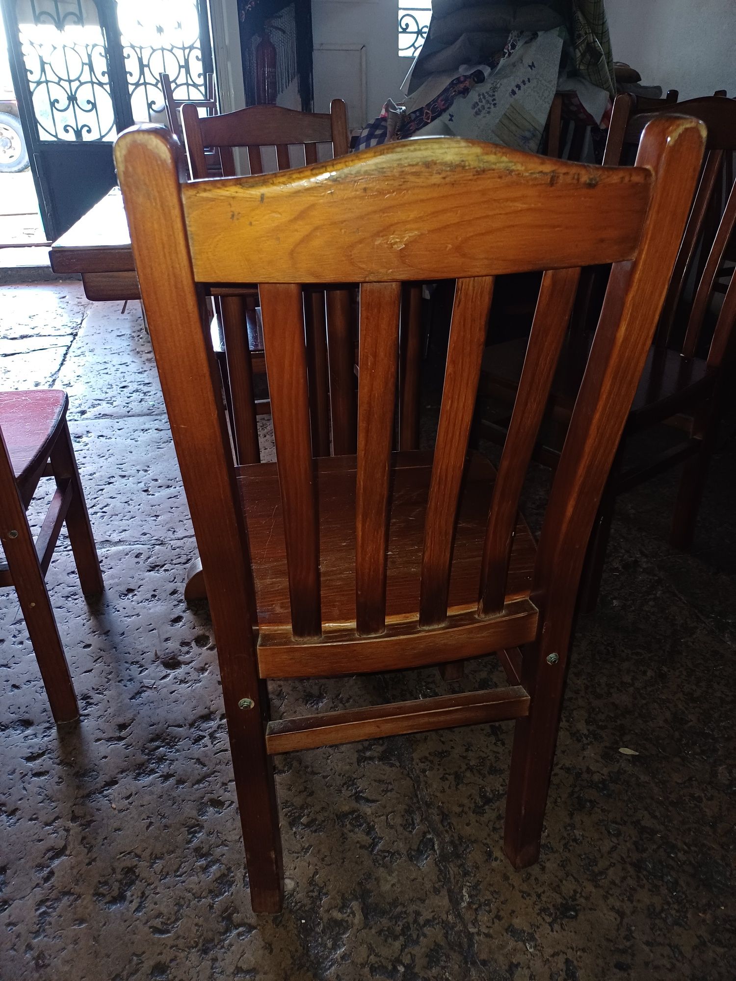 Conjunto Mesas Cadeiras restaurante