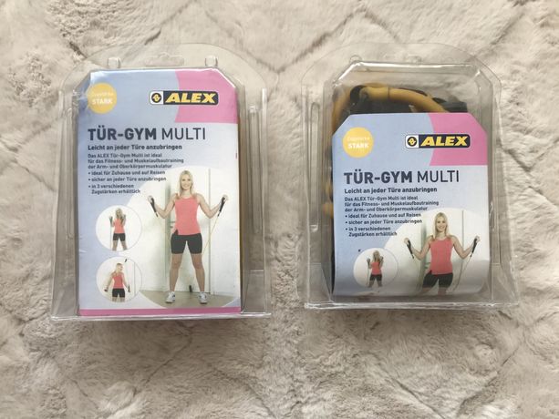 Zestaw do ćwiczen 2xgumy plus excercise handles