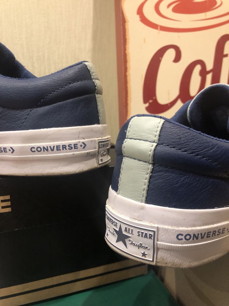 Шкіряні кеди Конверс Converse. Стан новихх