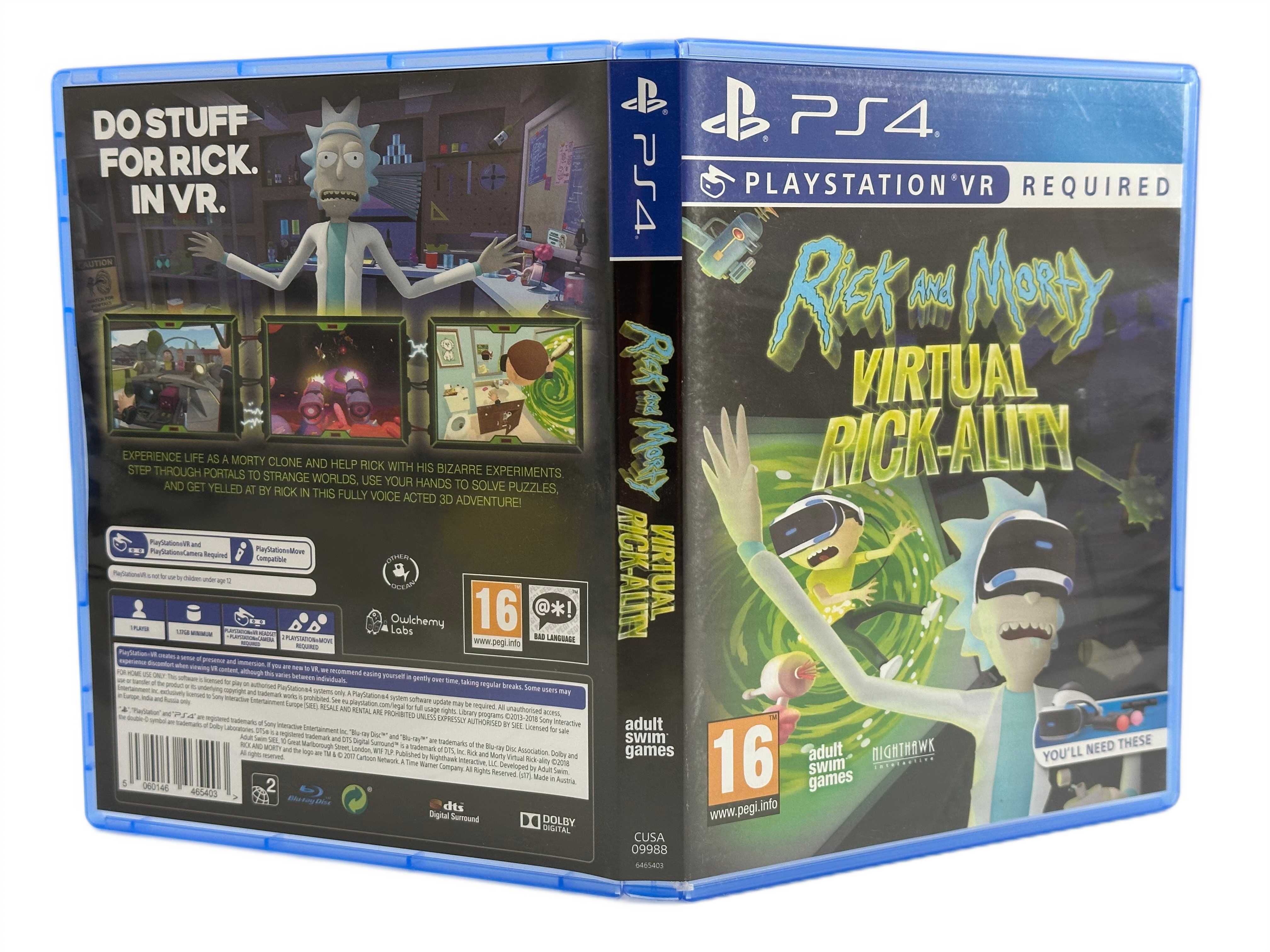 Używana gra PS4 RICK AND MORTY