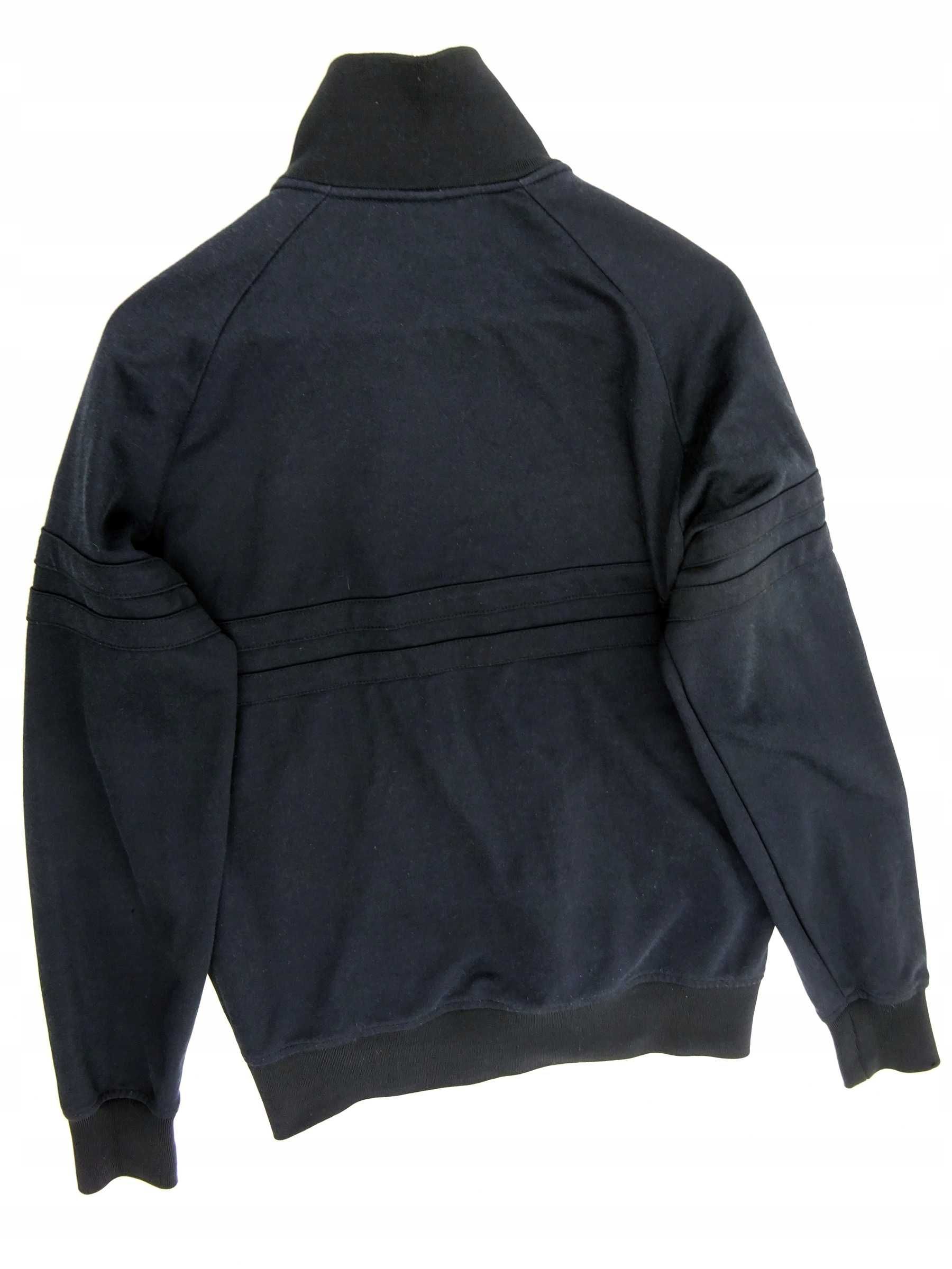 BE49 dresowa męska bluza rozpinana ELLESSE czarna logo sportowa M