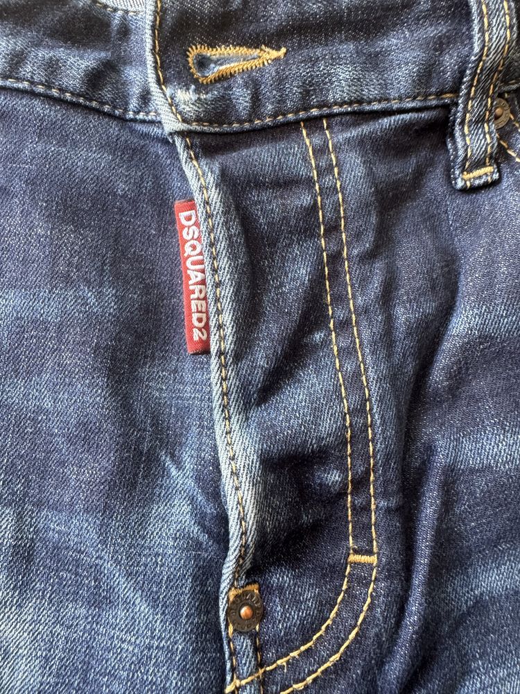 Spodnie meskie DSQUARED2 rozm 48 stan idealny