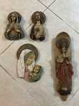 Estatuetas religiosas antigas