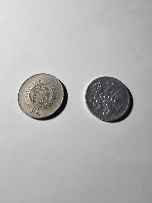 Monety rok 1960 i 1969 całość za 31 zł