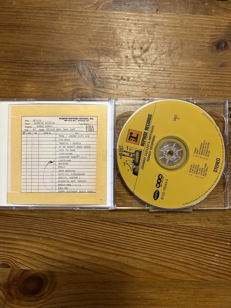 Randy Newman -2 CD Gold Old Boys