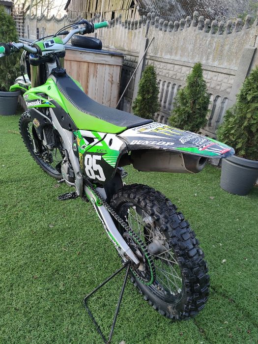 Kawasaki kxf250 wtrysk
