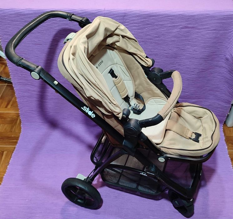 TRIO BE COOL Conjunto de Carrinho de bébé + ovo + alcofa