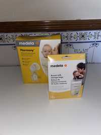 Bomba Manual Extração de Leite Medela + 25 sacos