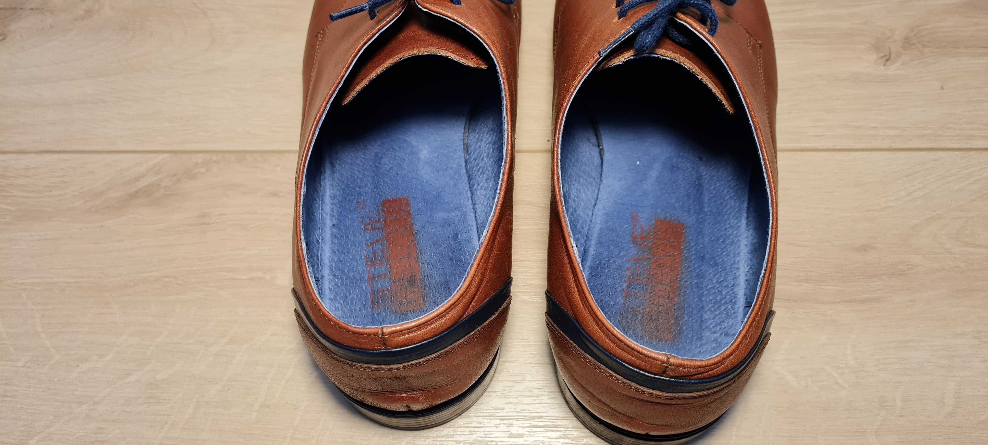 Buty męskie Steve Reeve 39 skóra naturalna
