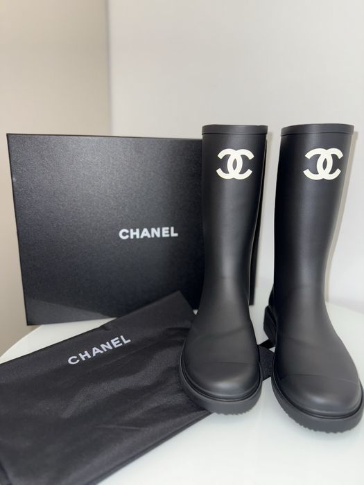 Сапоги  резиновые CHANEL