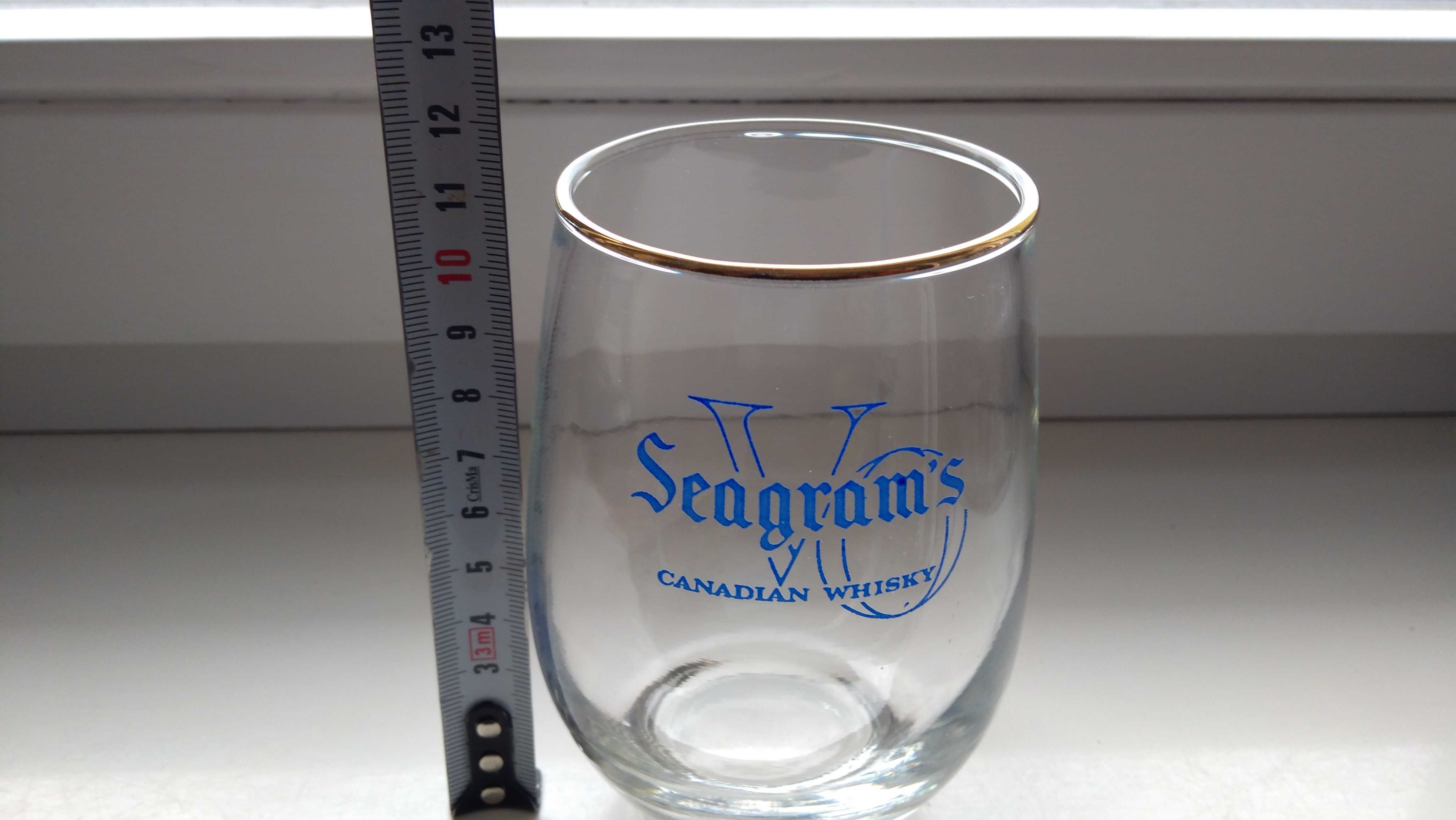 Szklanki do whisky Seagram's