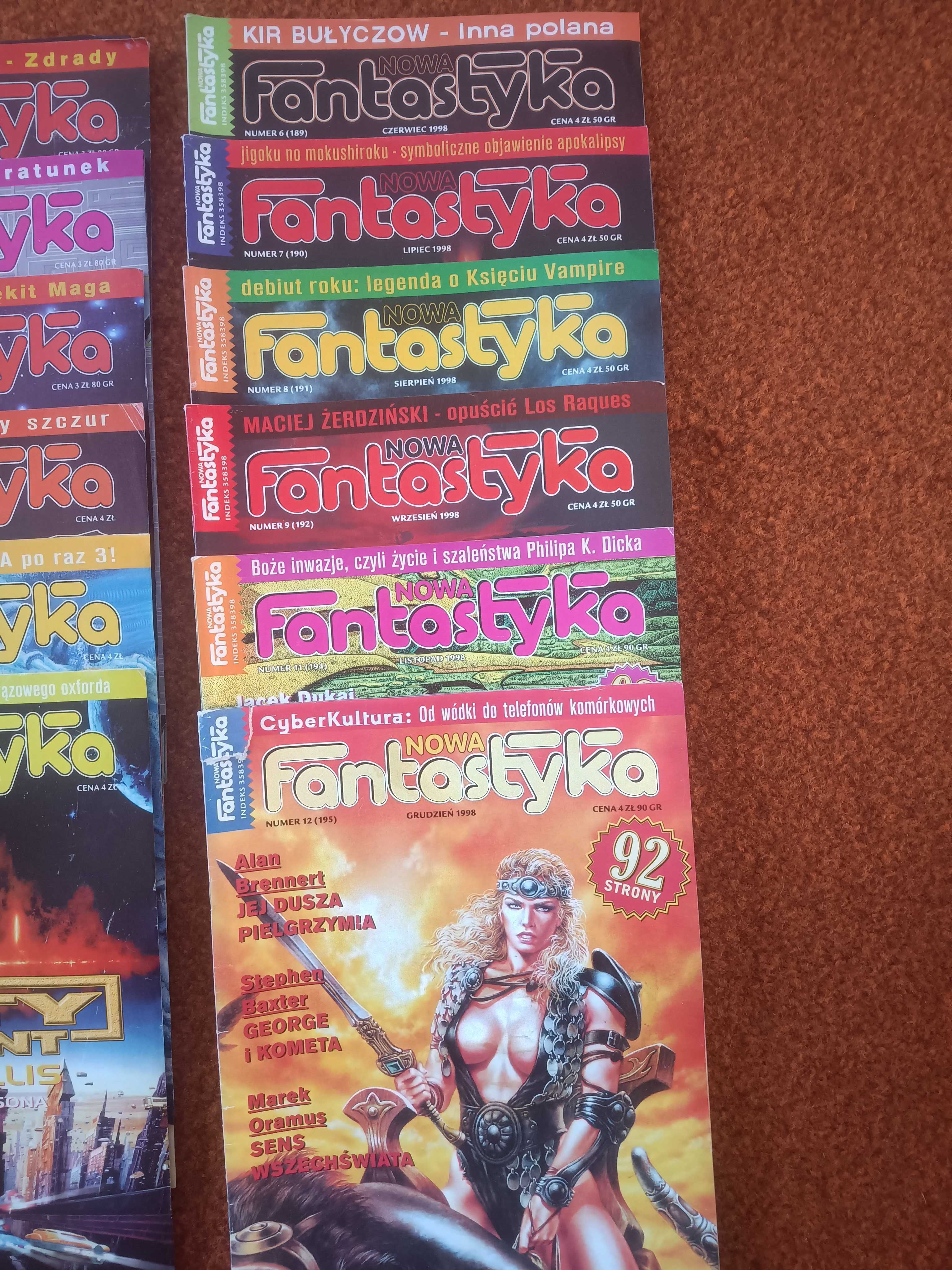 Nowa Fantastyka '96, '97, '98