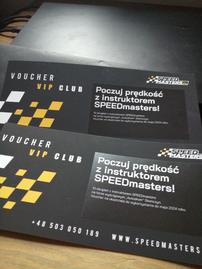 Voucher Speed Masters  Autodrom Słomczyn