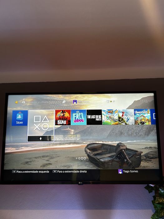 Playstation 4 Pro sem comando